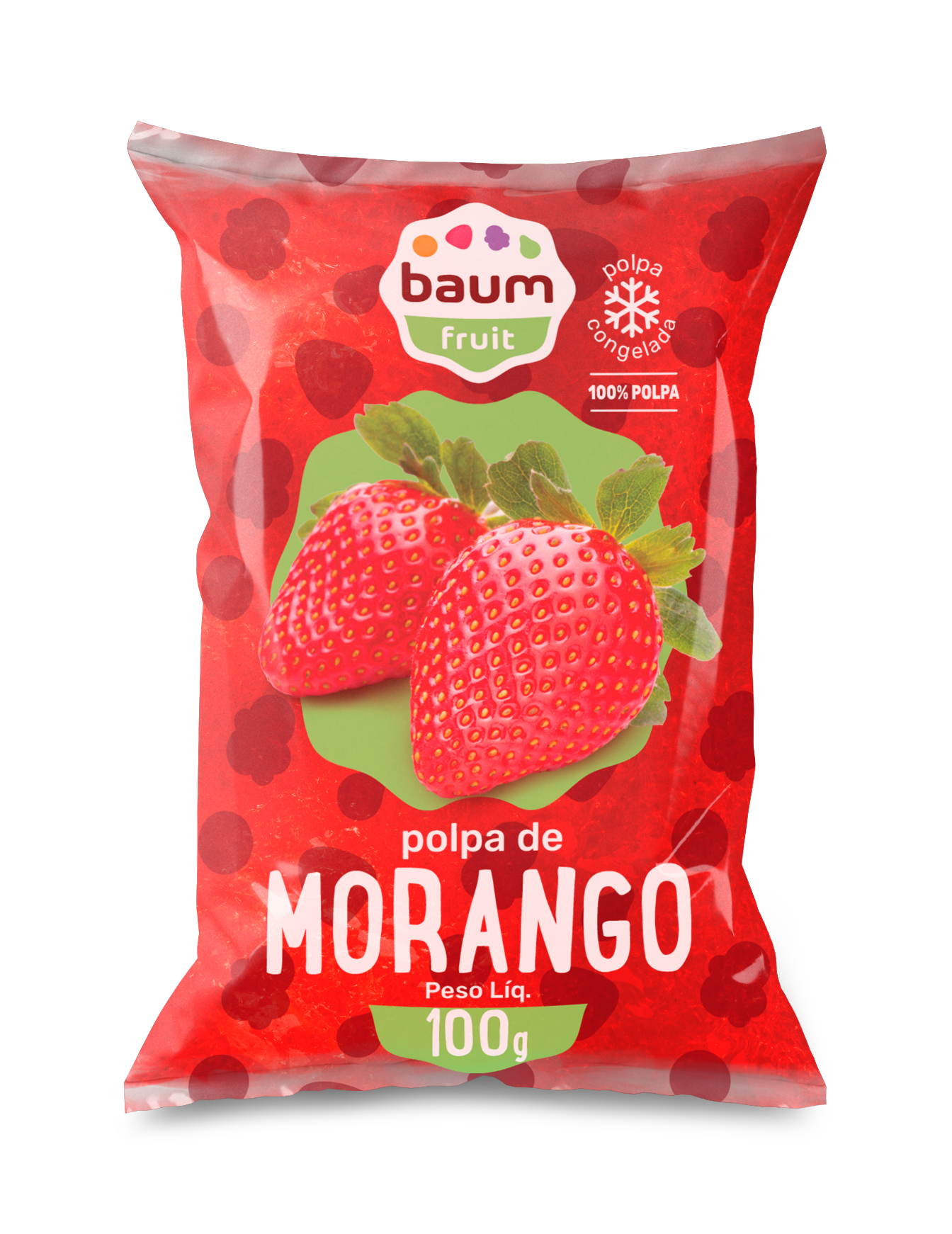 Baum Fruit - Polpa de Morango - 12
